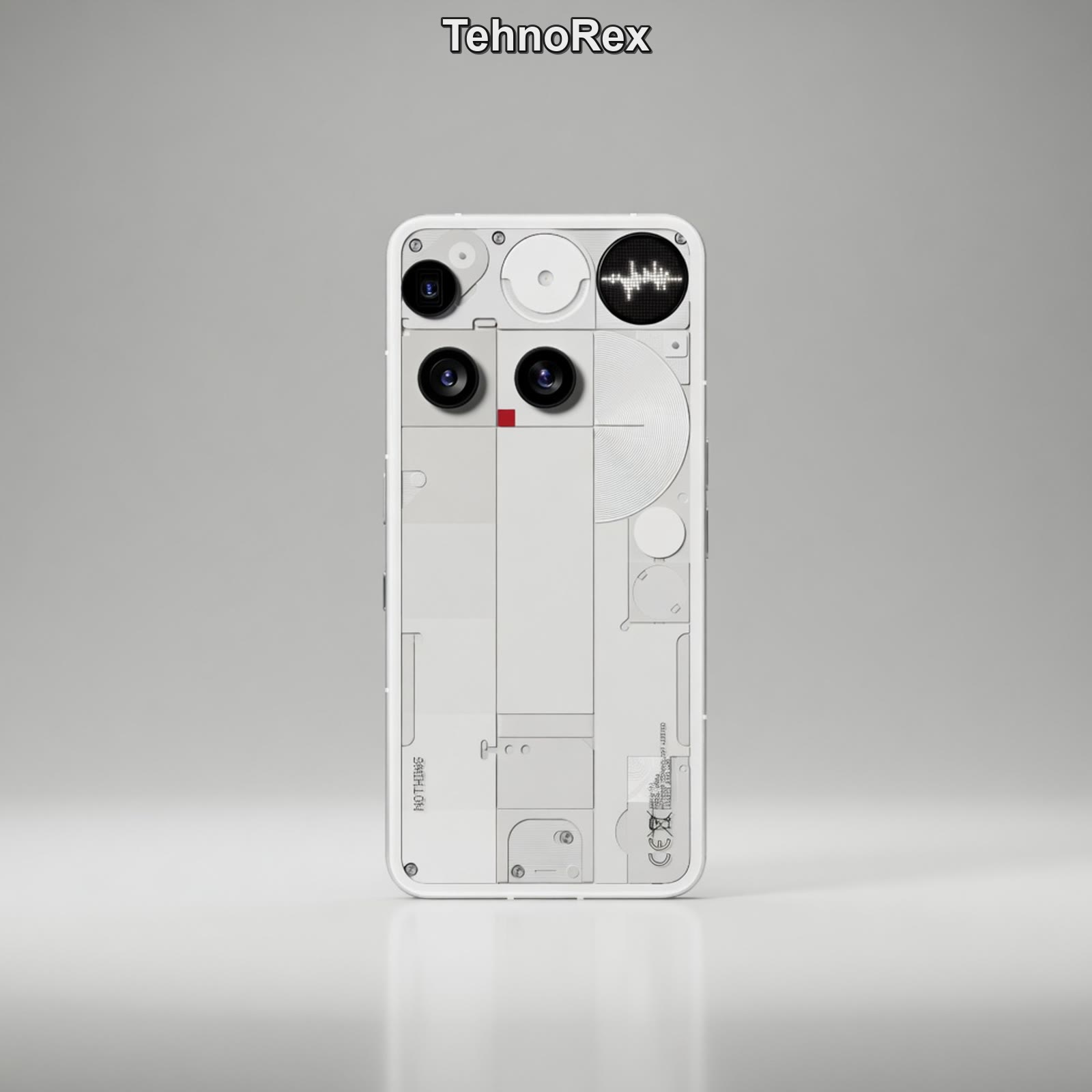 Тыльная панель Nothing Phone (3) с Glyph-матрицей