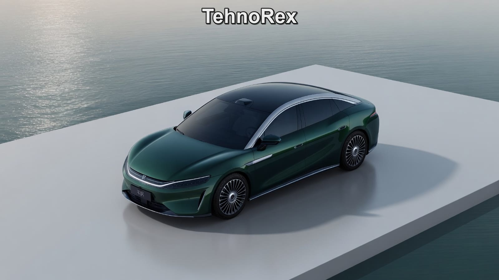 Седан BYD Da Han, вид спереди