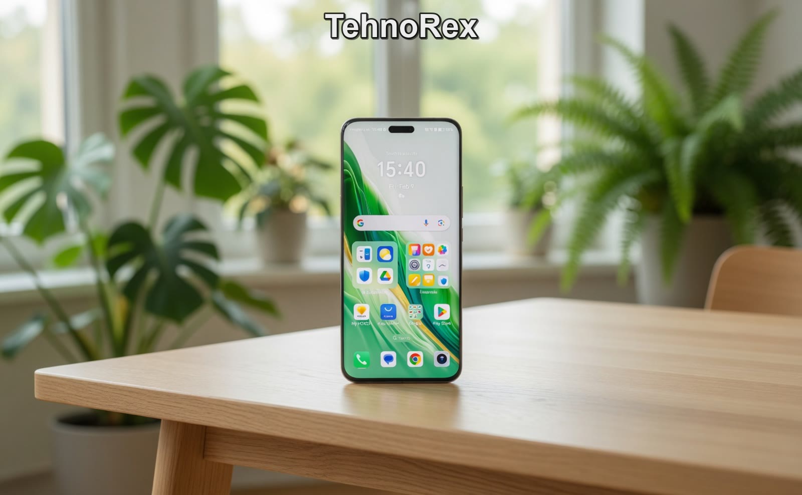 Honor Magic6 Pro на подставке