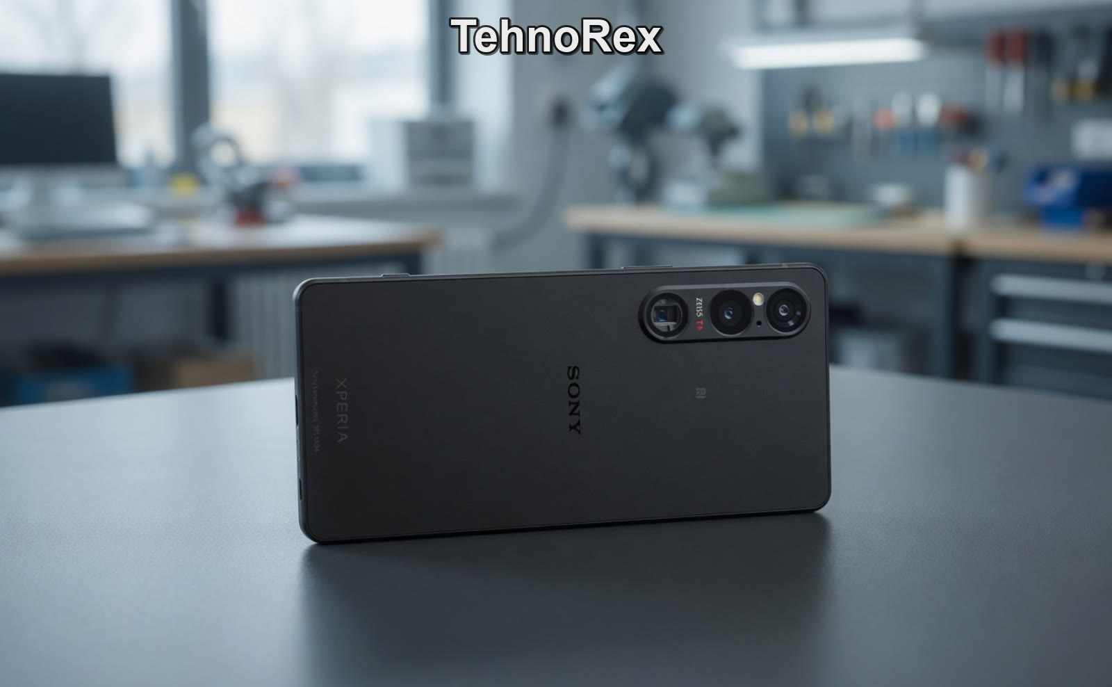 Sony Xperia 1 VI, вид сверху