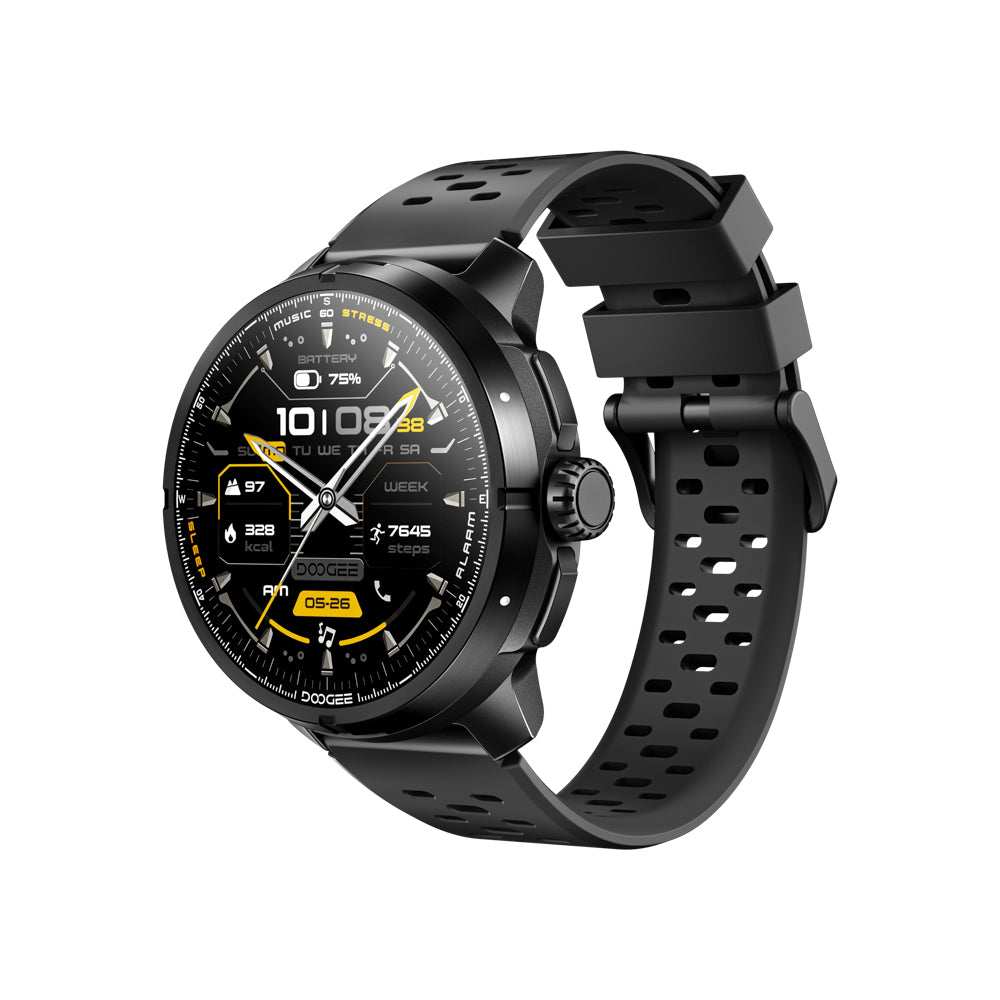 DOOGEE Anymoving M1 Pro: защищённые спортивные часы с двухдиапазонным GPS и GPX-навигацией за $219