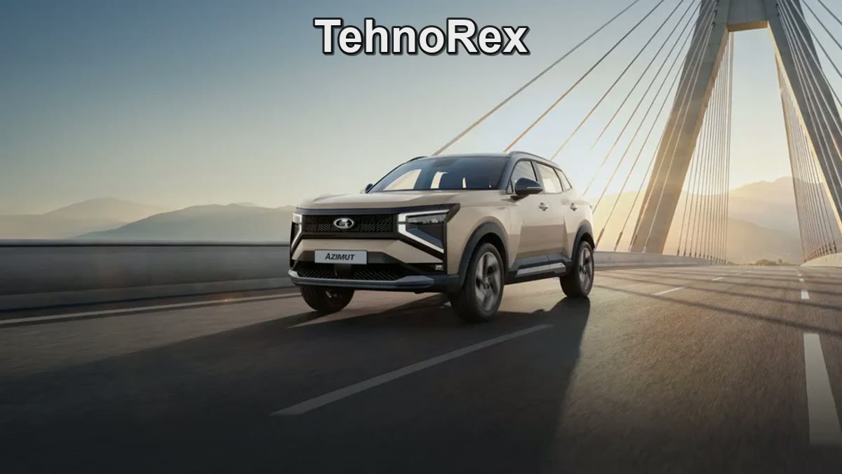 Кроссовер Lada Azimut на мосту