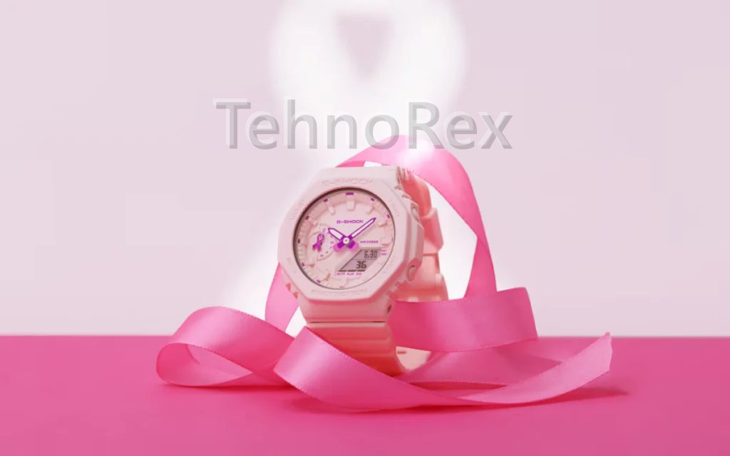 Casio G-Shock GMA-S2100PR: розовый, 41 г, €99,90 с октября