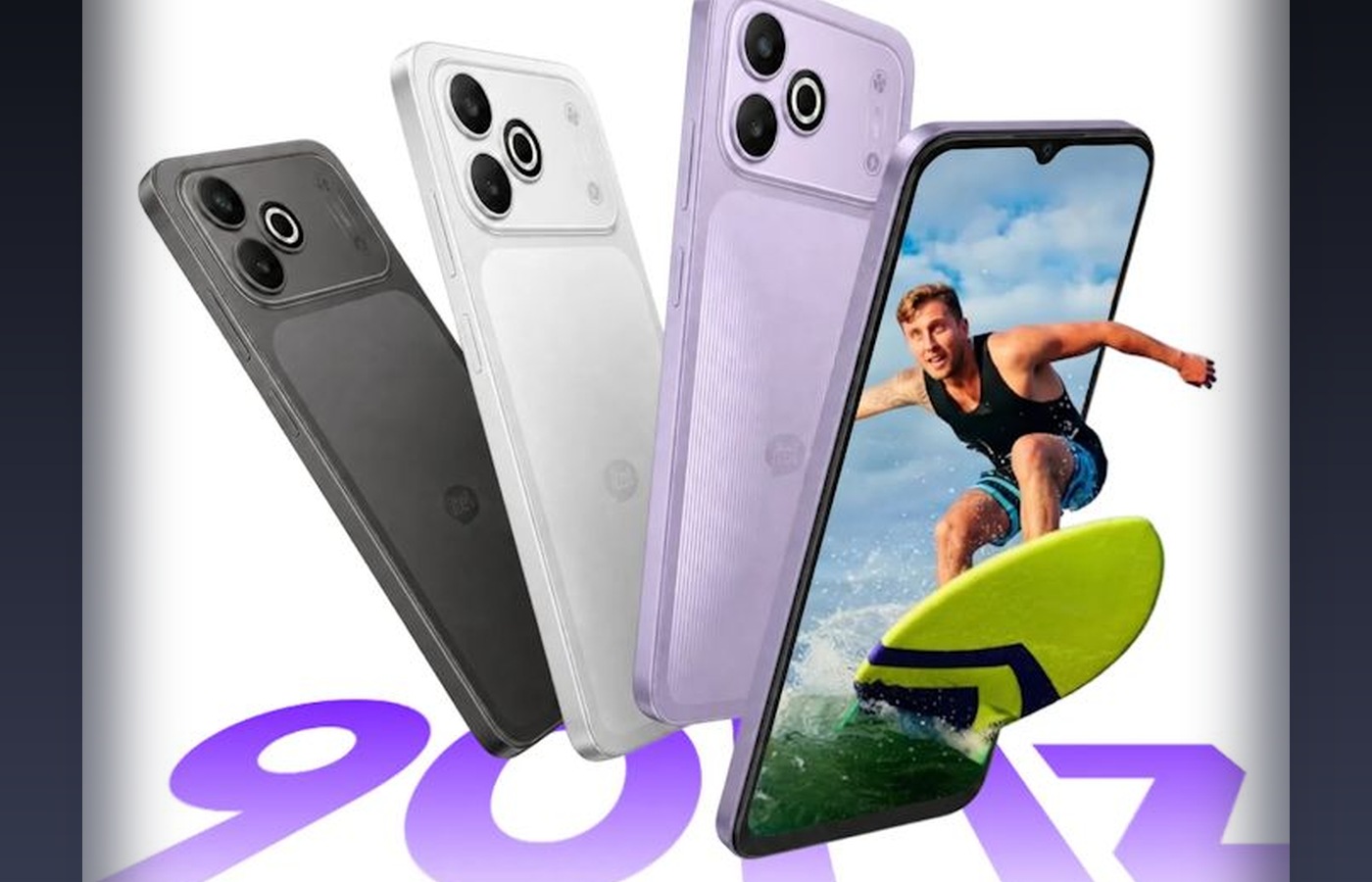 itel A300C в нескольких расцветках