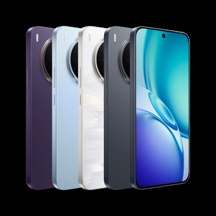 vivo Y600s Pro в четырёх цветах, вид спереди и сзади