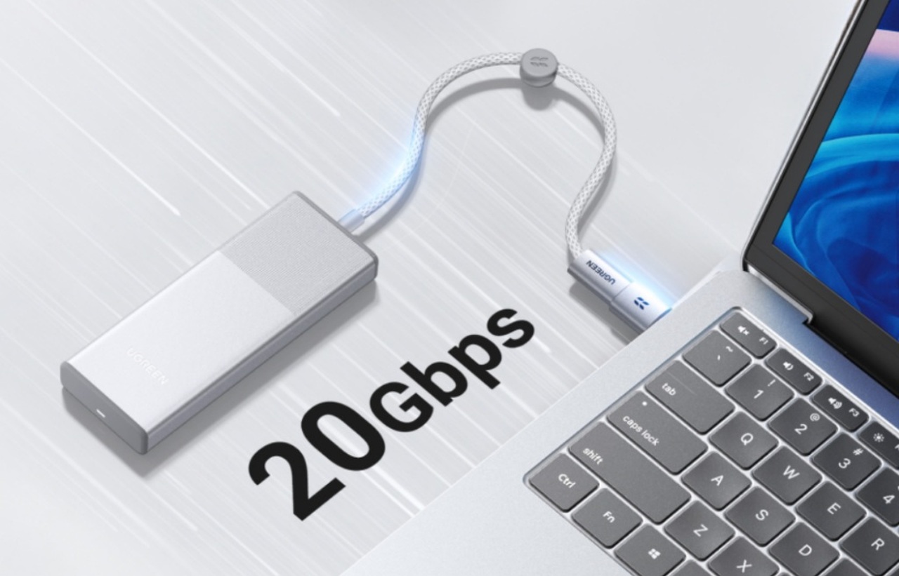 Ugreen выпустила корпуса M.2 SSD с кабелем внутри