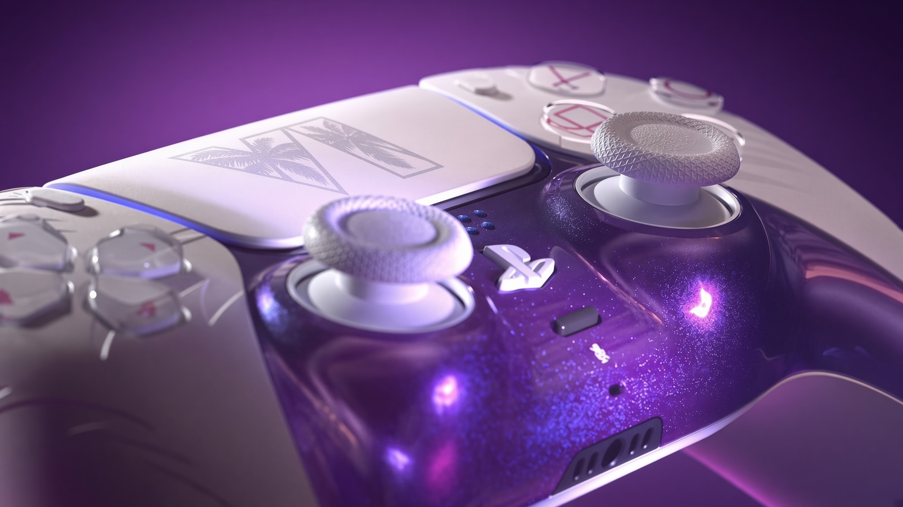DualSense GTA VI White Limited Edition тачпад VI