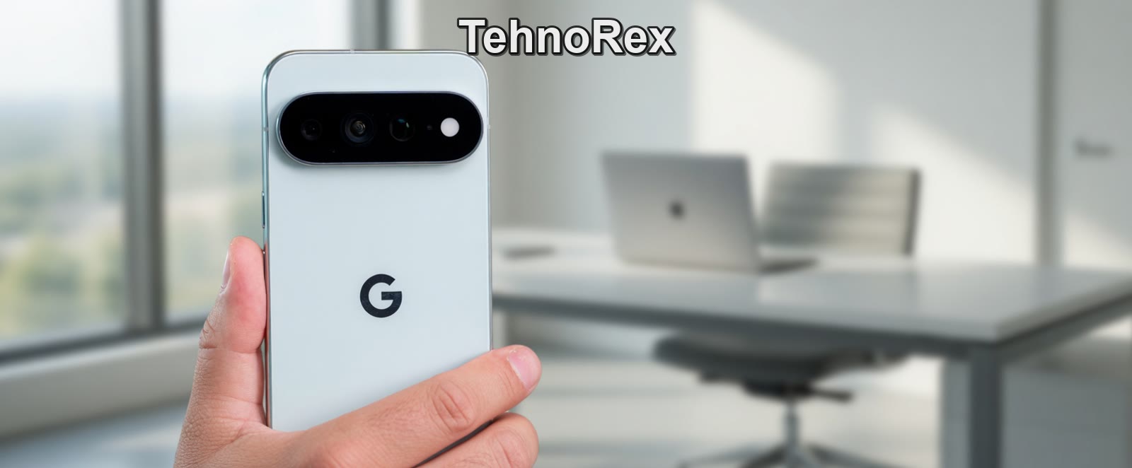 Задняя панель Google Pixel 11 Pro XL в руке
