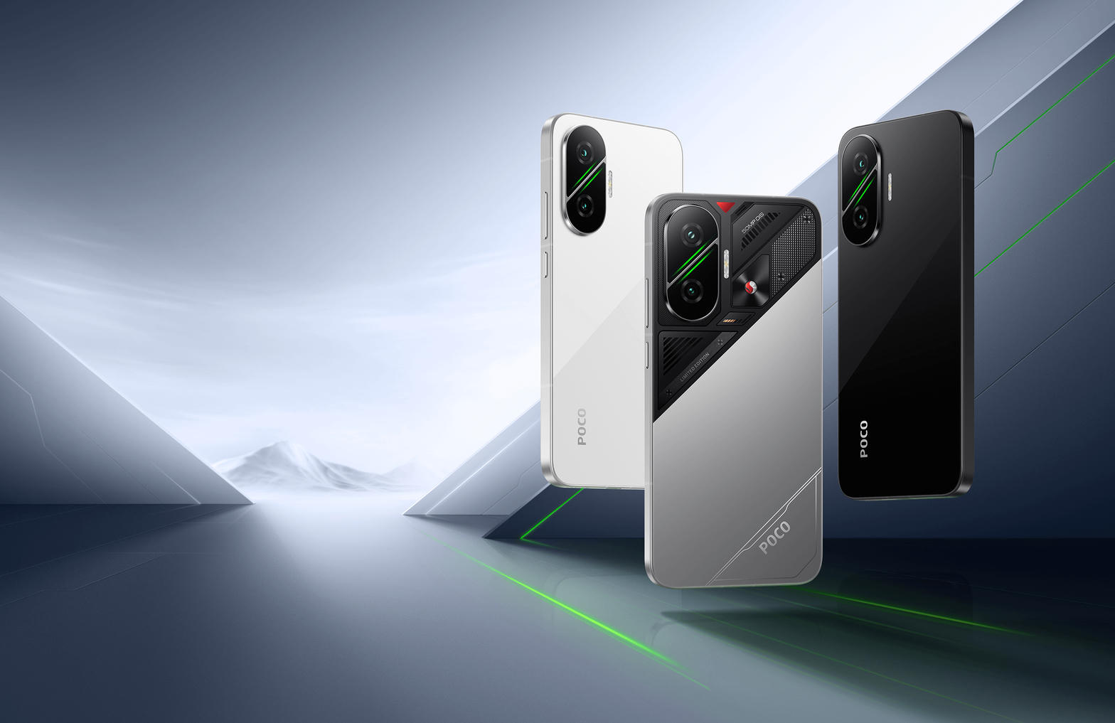 POCO F7, официальные цвета