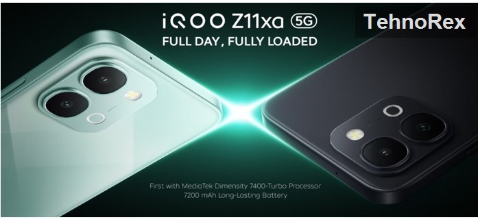 iQOO Z11xa 5G: доступный смартфон с батареей 7 200 мА·ч и Dimensity 7400-Turbo