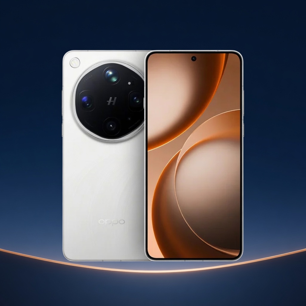 OPPO Find X9 Ultra на тёмном фоне
