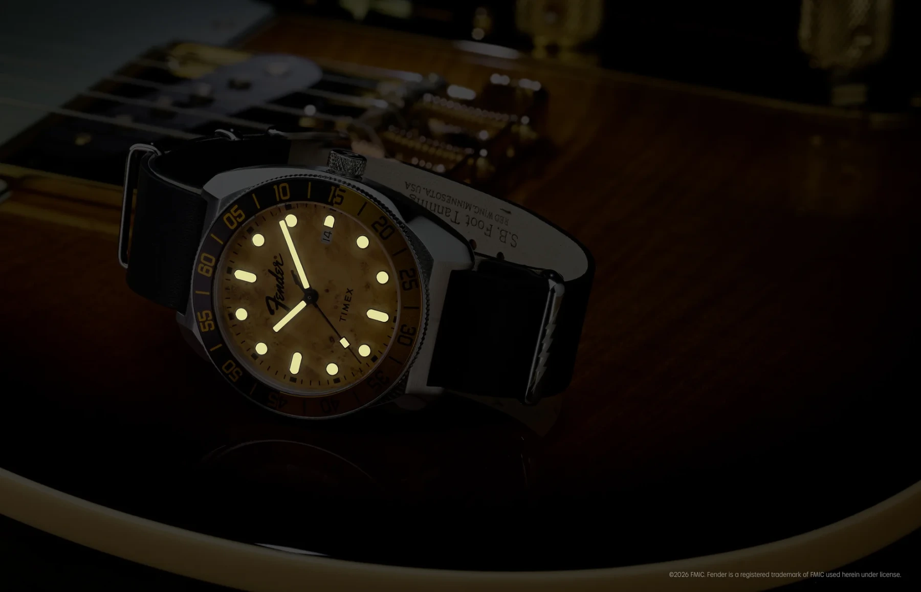 Fender x Timex Automatic 41mm — дополнительное фото 2