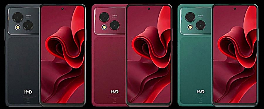HMD Vibe 2 Max на рендере