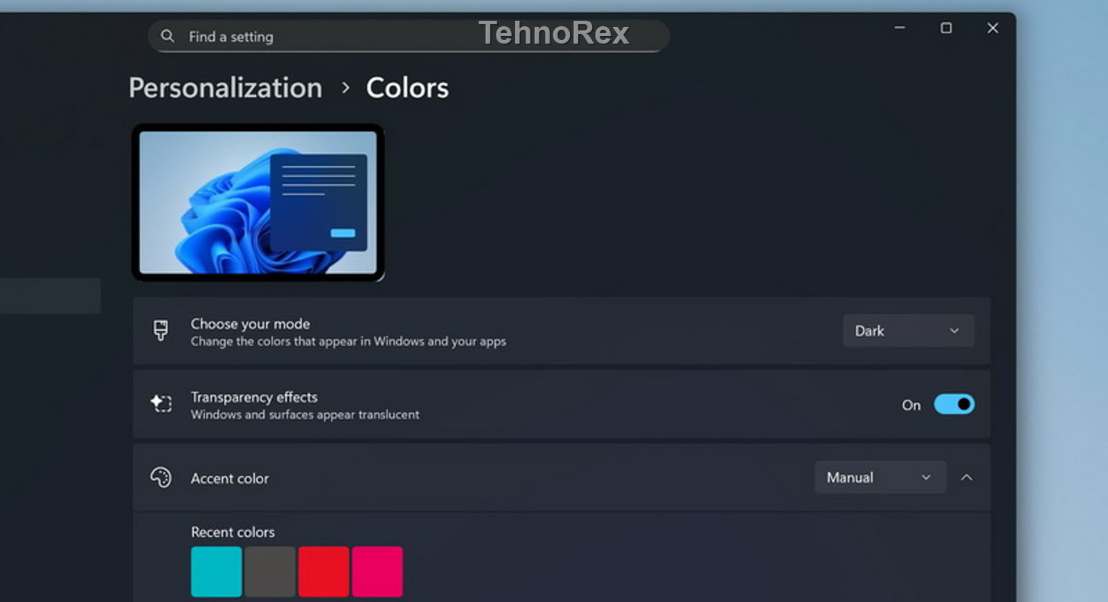 Windows 11 научится сама переключать тёмную и светлую тему