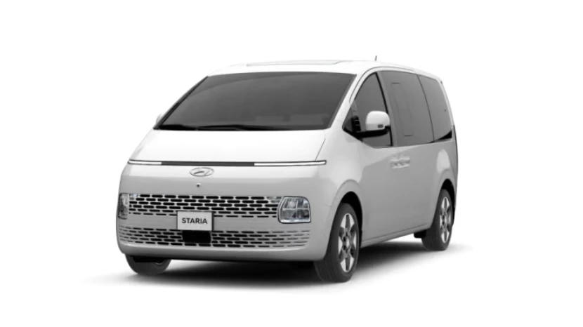 Hyundai Staria Electric белый спереди