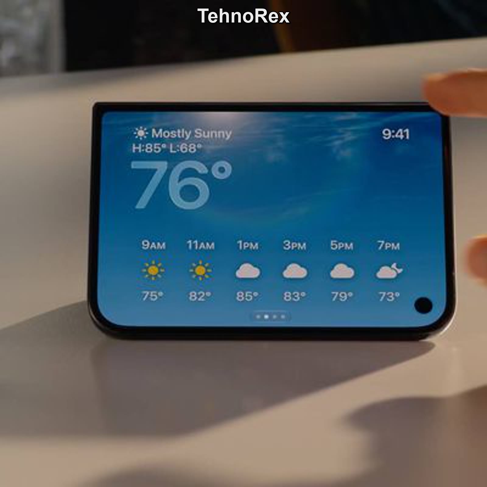 Экран настройки iPhone Duo после первого включения
