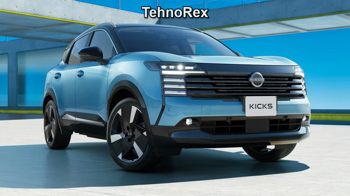 Nissan Kicks нового поколения на дороге