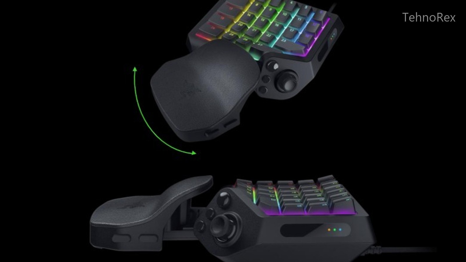 Razer Tartarus V2 Pro: однорукая клавиатура за $200 с TMR под большой палец