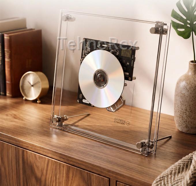 Syitren RM1: прозрачный настенный CD-плеер собрал $540 тысяч на Kickstarter