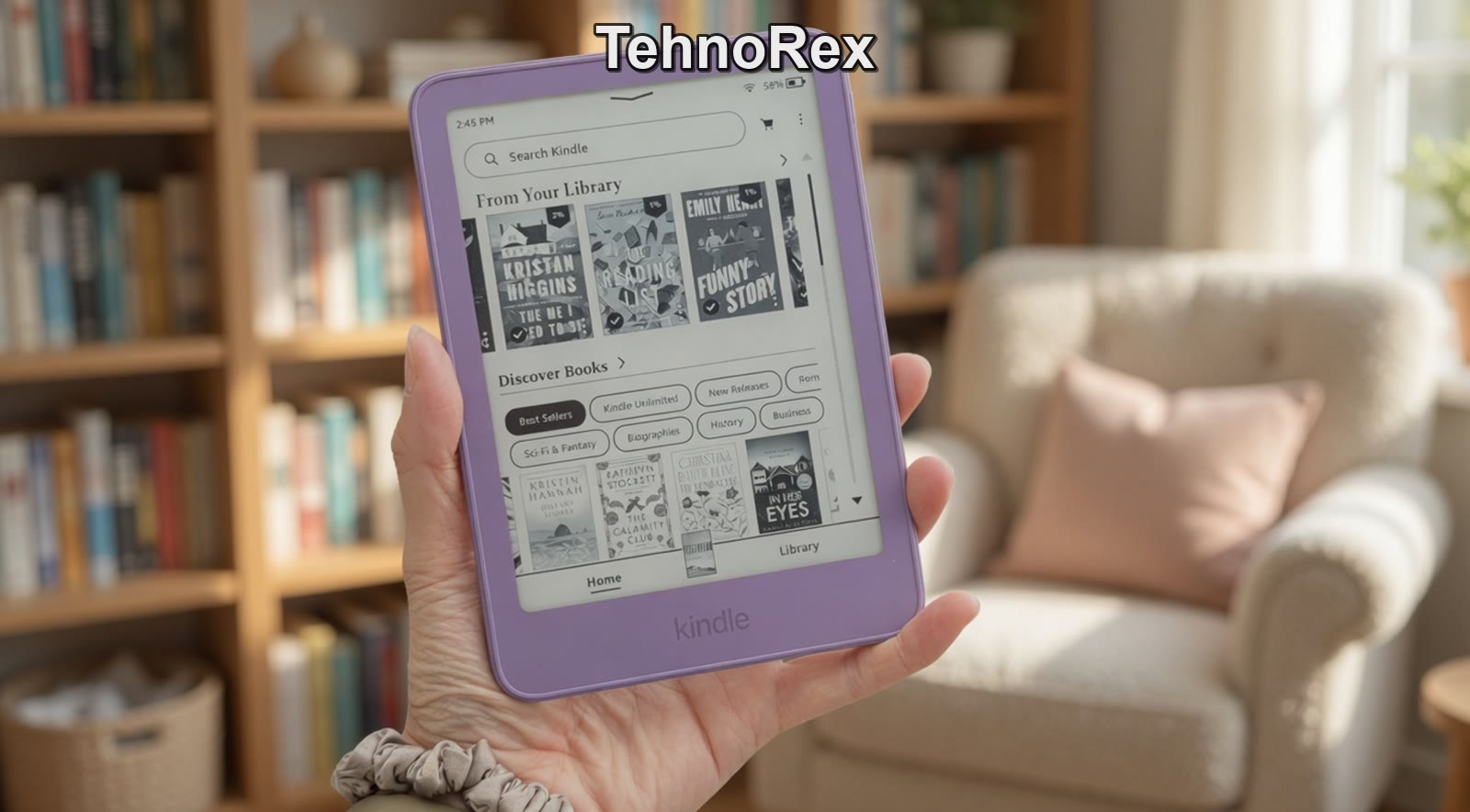 Amazon обновила Kindle: алюминиевый корпус, заменяемая батарейка и кнопка перелистывания