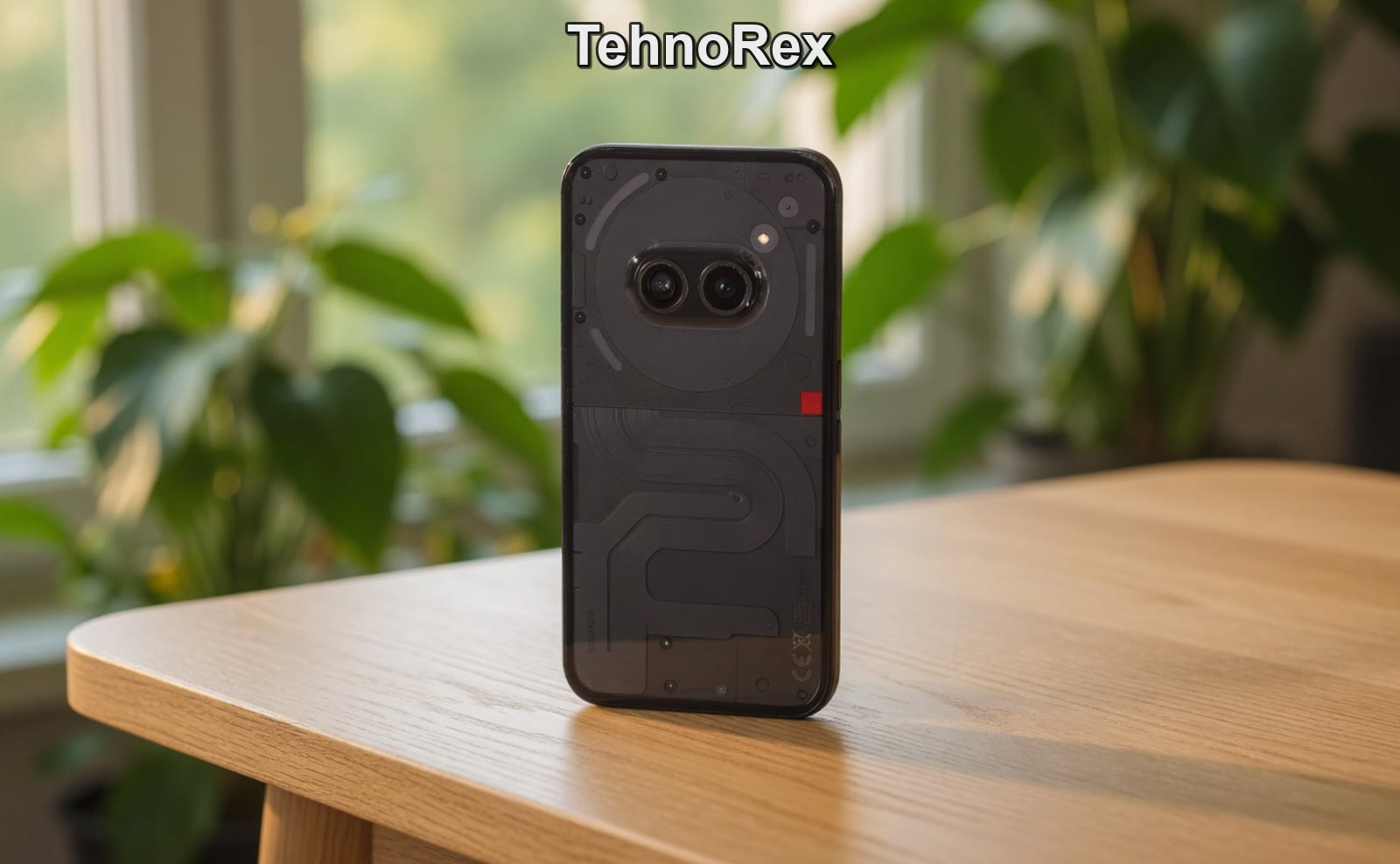 Nothing Phone (2a), прозрачная спинка