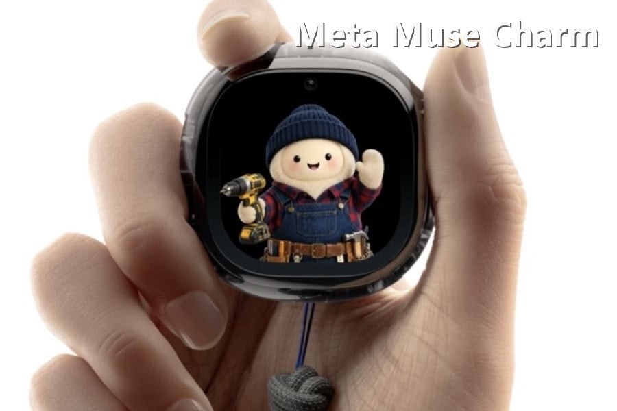 Meta Muse Charm: карманный ИИ без очков, OLED 2″, 5G, до конца года