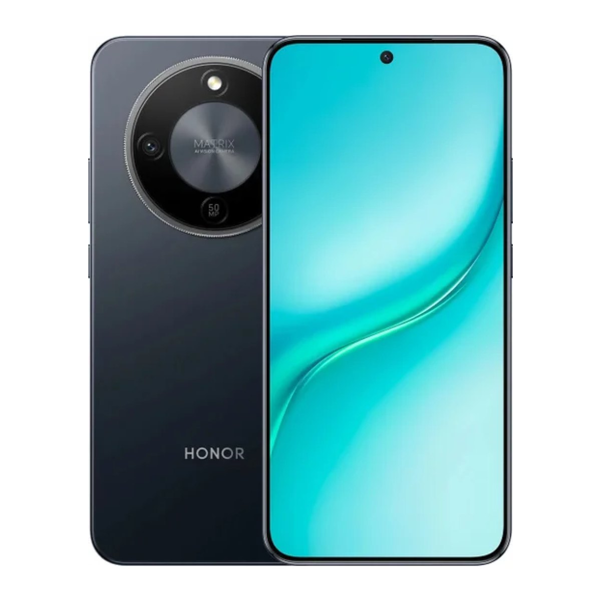 черный
