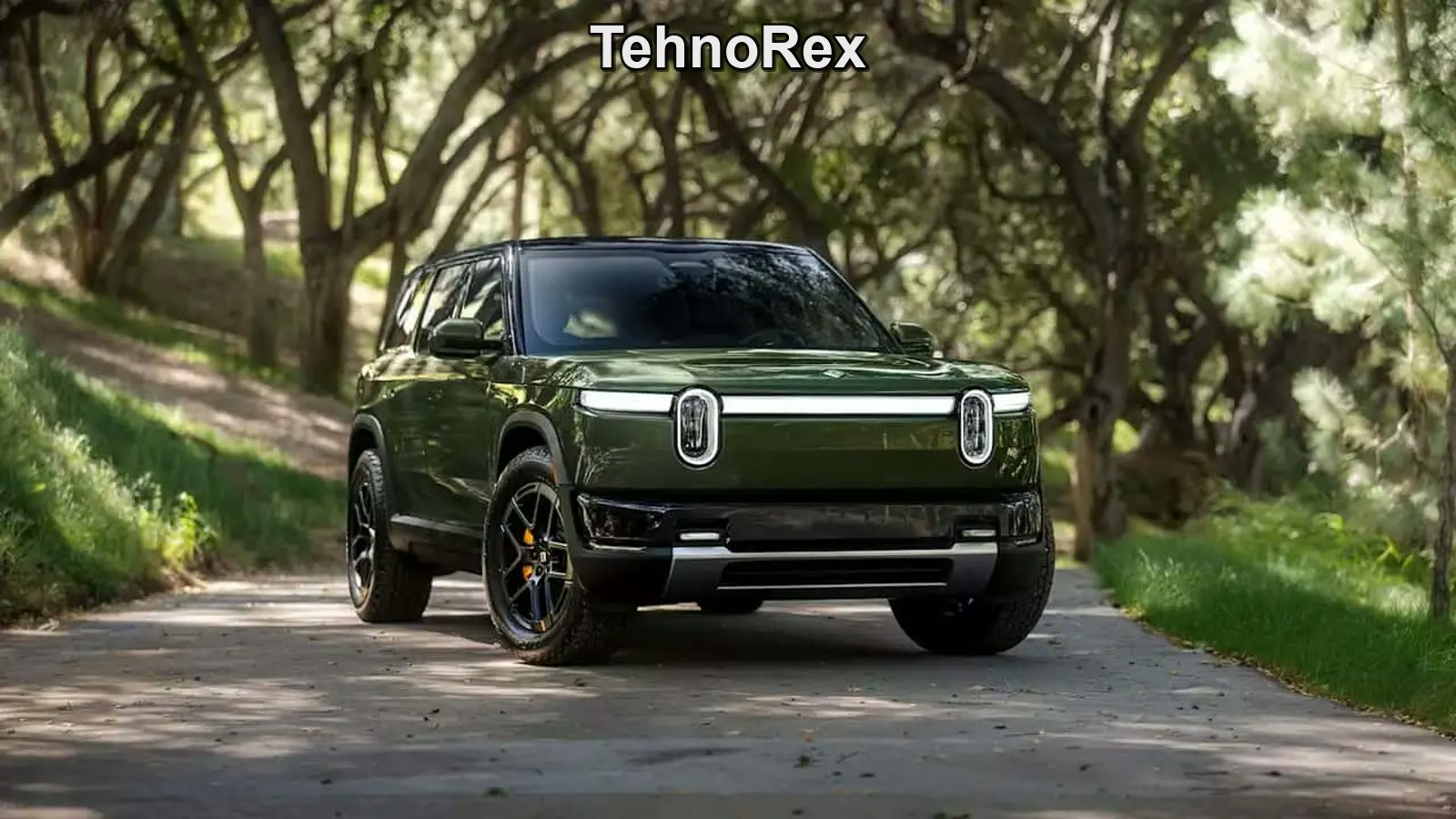 Электромобиль Rivian R2, вид спереди