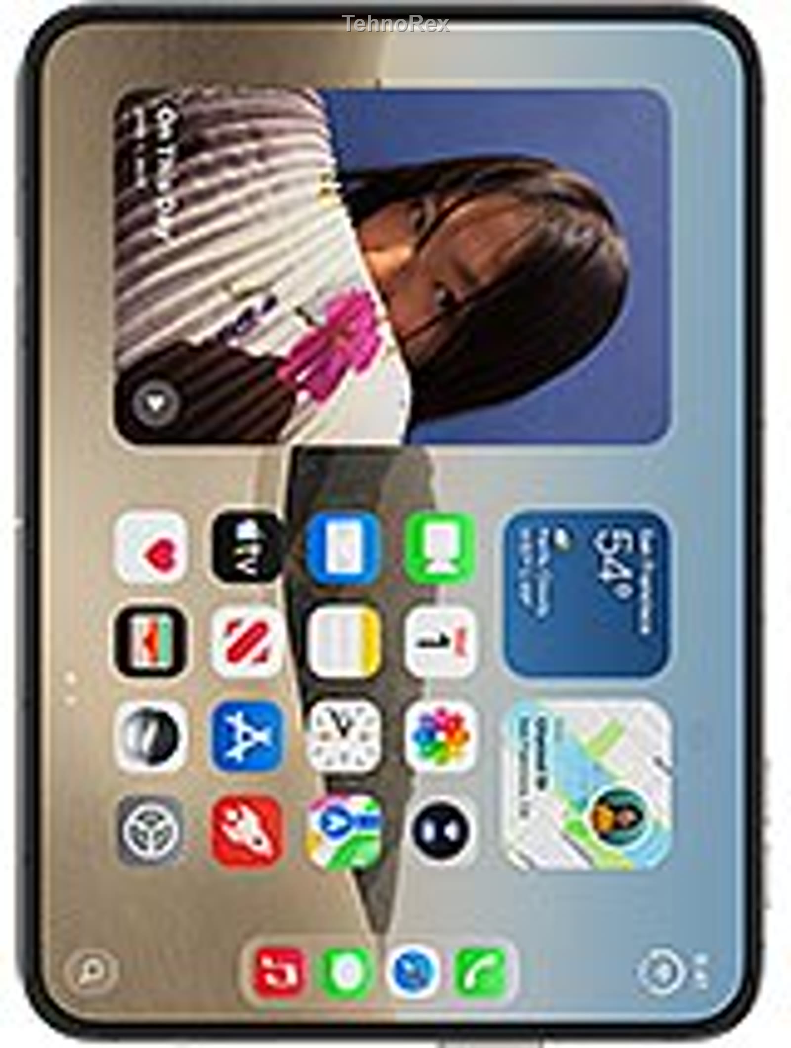 iPhone Duo: внешний экран и камеры