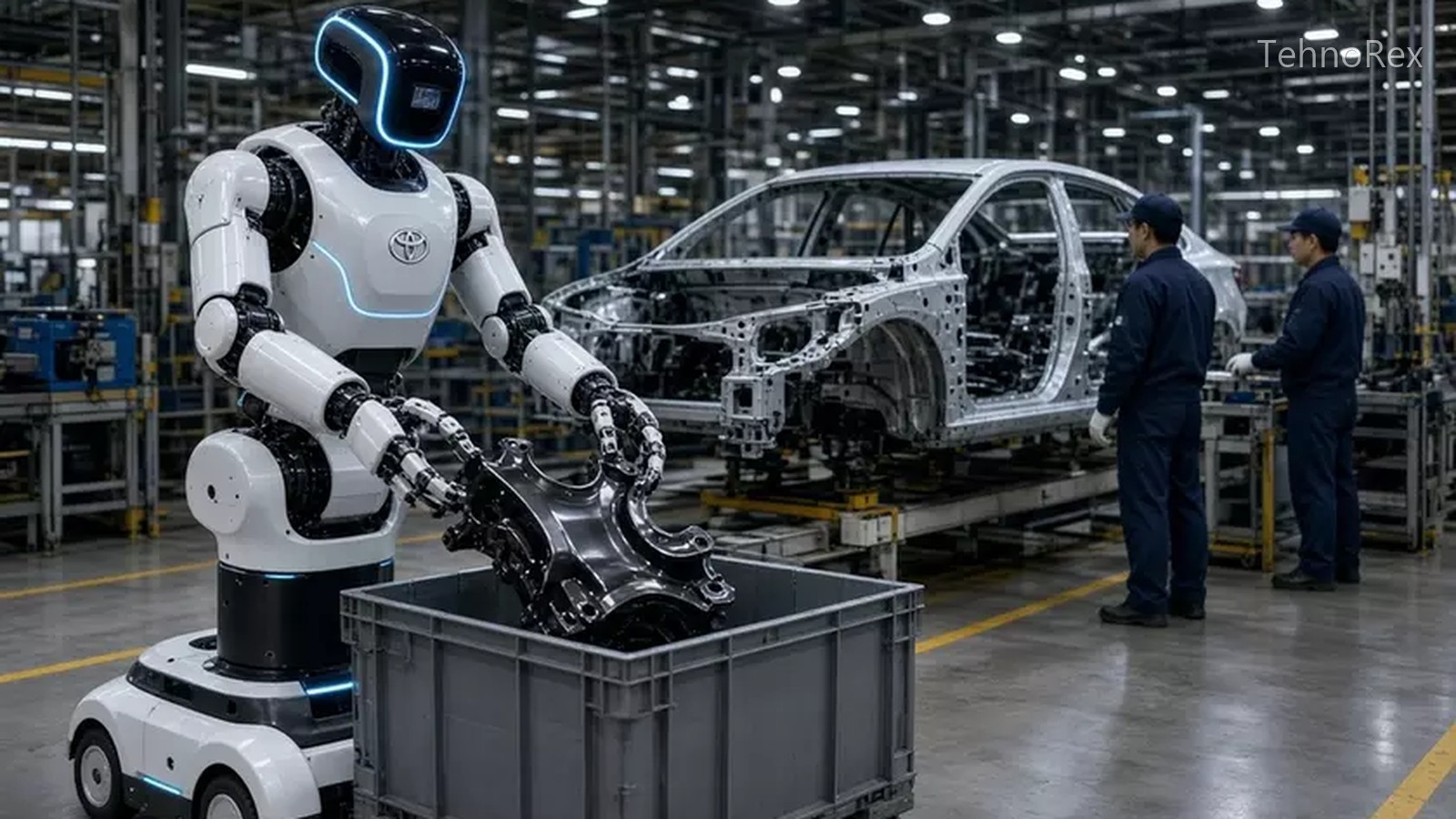 Toyota, по данным Nikkei, готовит 40 000 гуманоидов на заводы с 2028 года