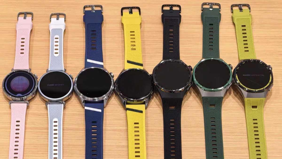 Живая линейка Huawei Watch GT 7 и GT 7 Pro в семи цветах