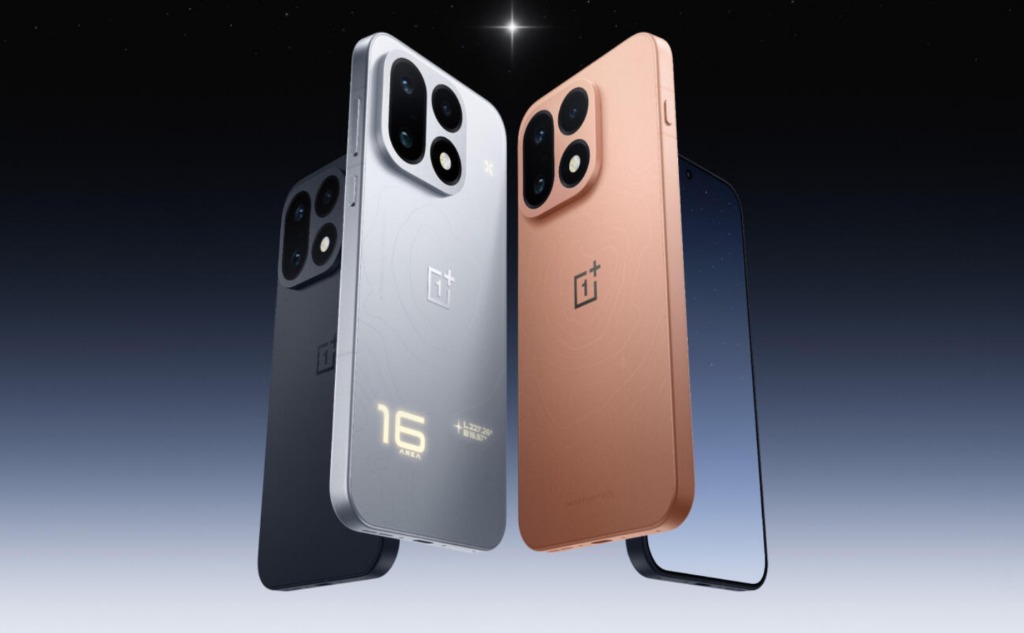 OnePlus 16: официальный рендер в трёх цветах