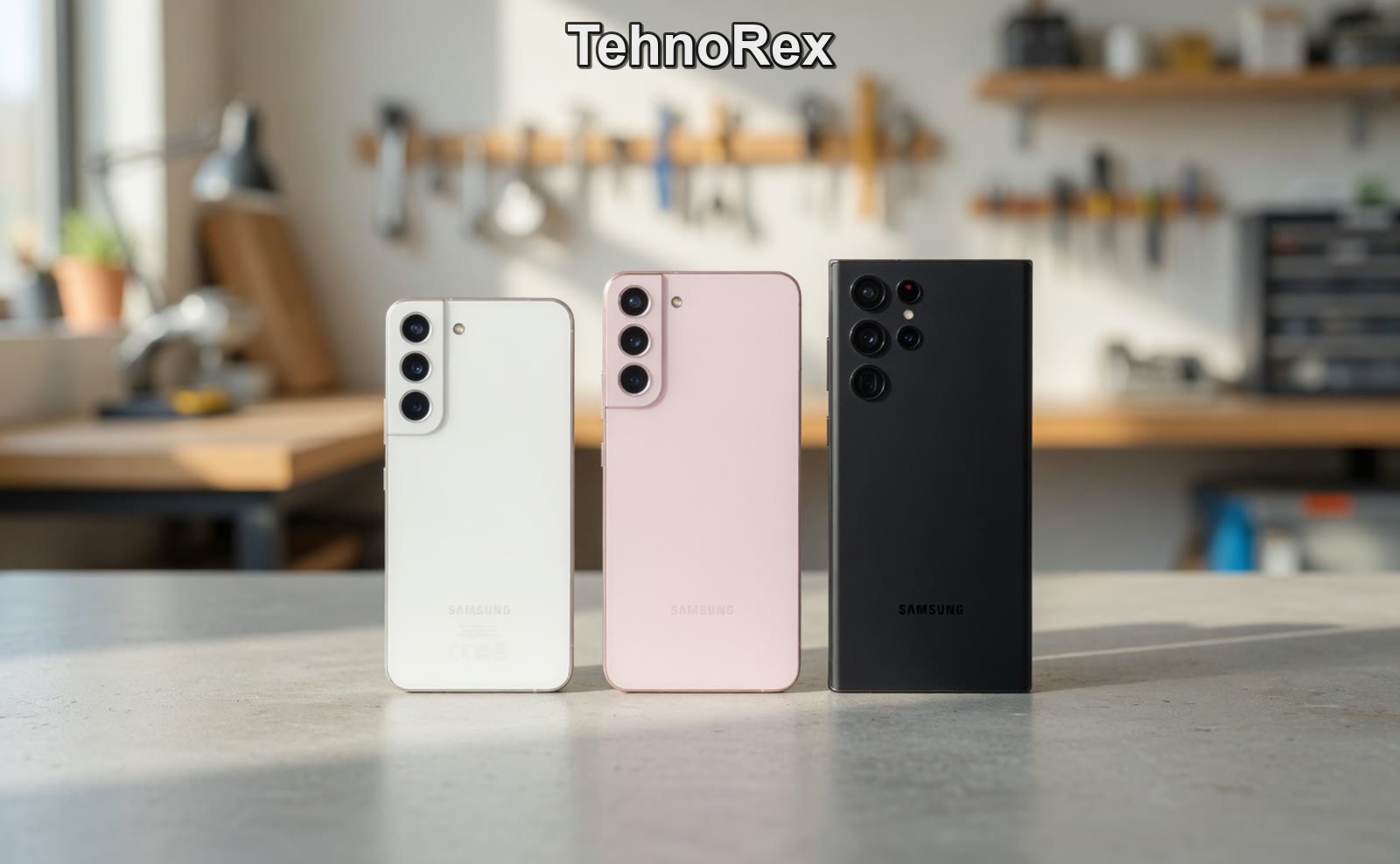 Блок камер Galaxy S22 Ultra крупным планом