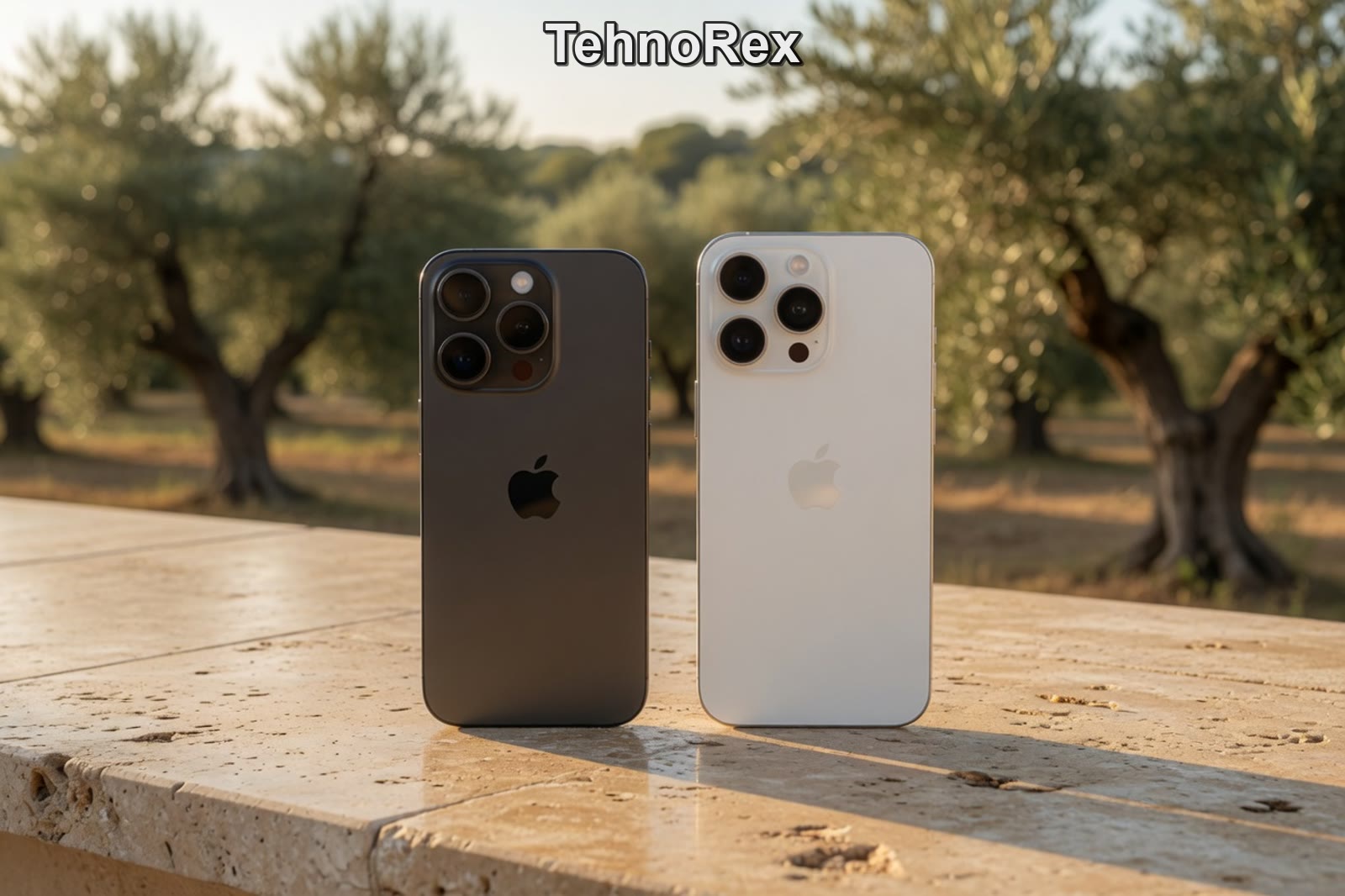 Два iPhone рядом