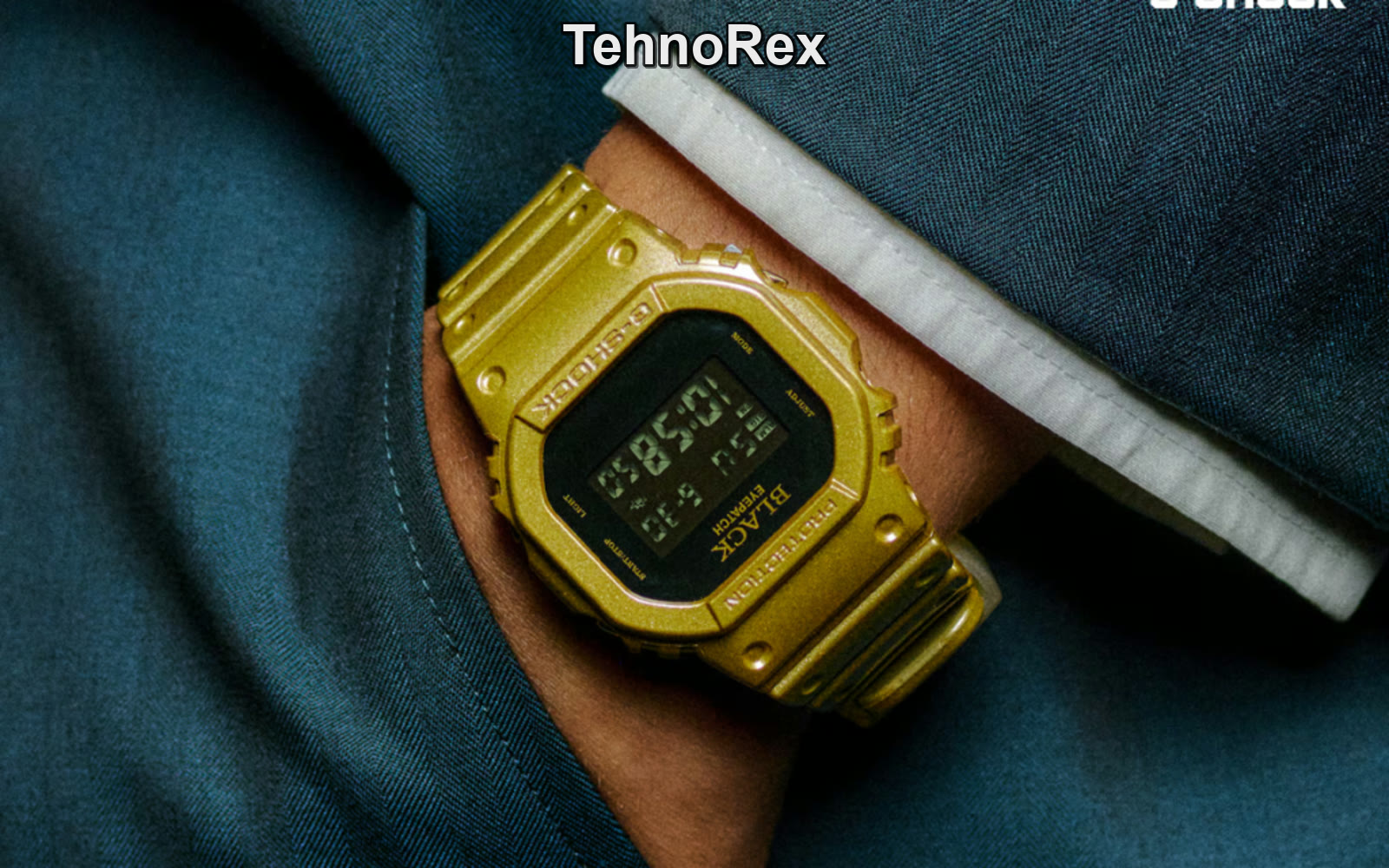 Casio выпустила золотой G-Shock с BlackEyePatch: продажи в США с 9 октября
