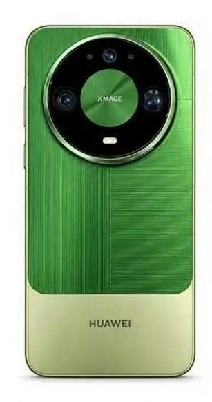 Huawei Mate 90 Pro: задняя панель в зелёном цвете