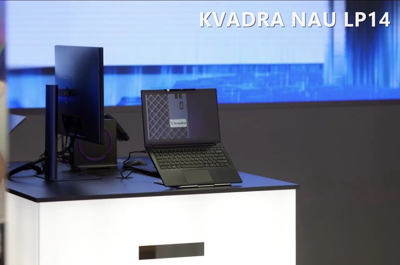 KVADRA NAU LP14: ультрабук YADRO легче 1,1 кг, уже в реестре