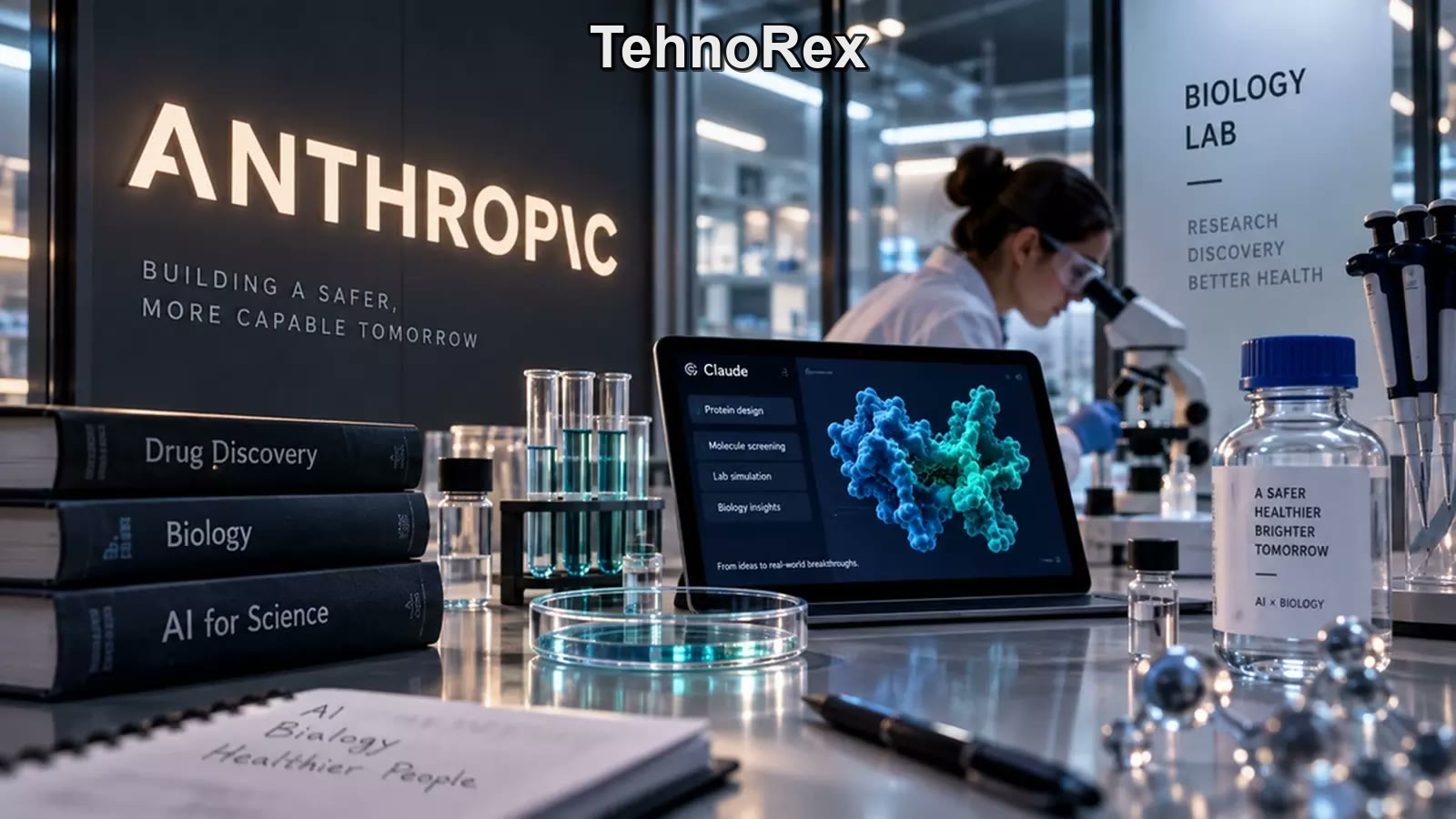 Anthropic открыла «мокрую» лабораторию в заливе. Лекарства — не единственная цель