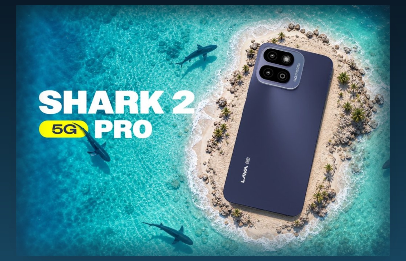 Lava Shark 2 Pro 5G, вид сзади