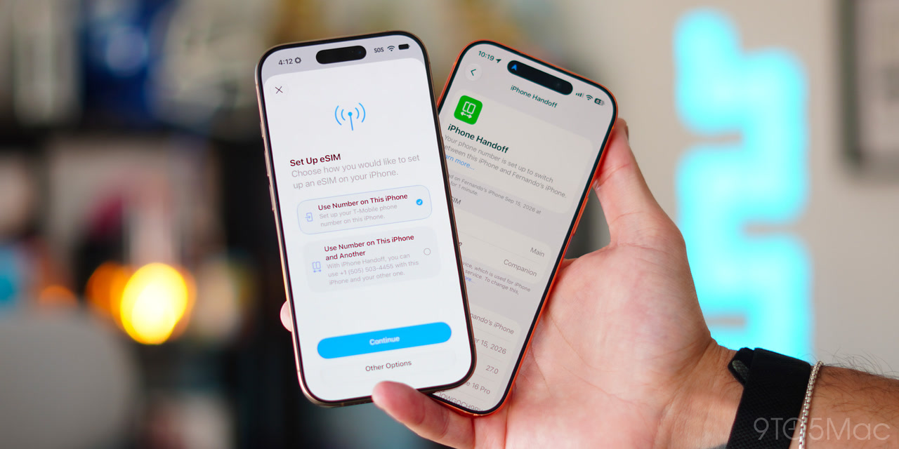 iPhone Handoff: один номер на двух iPhone