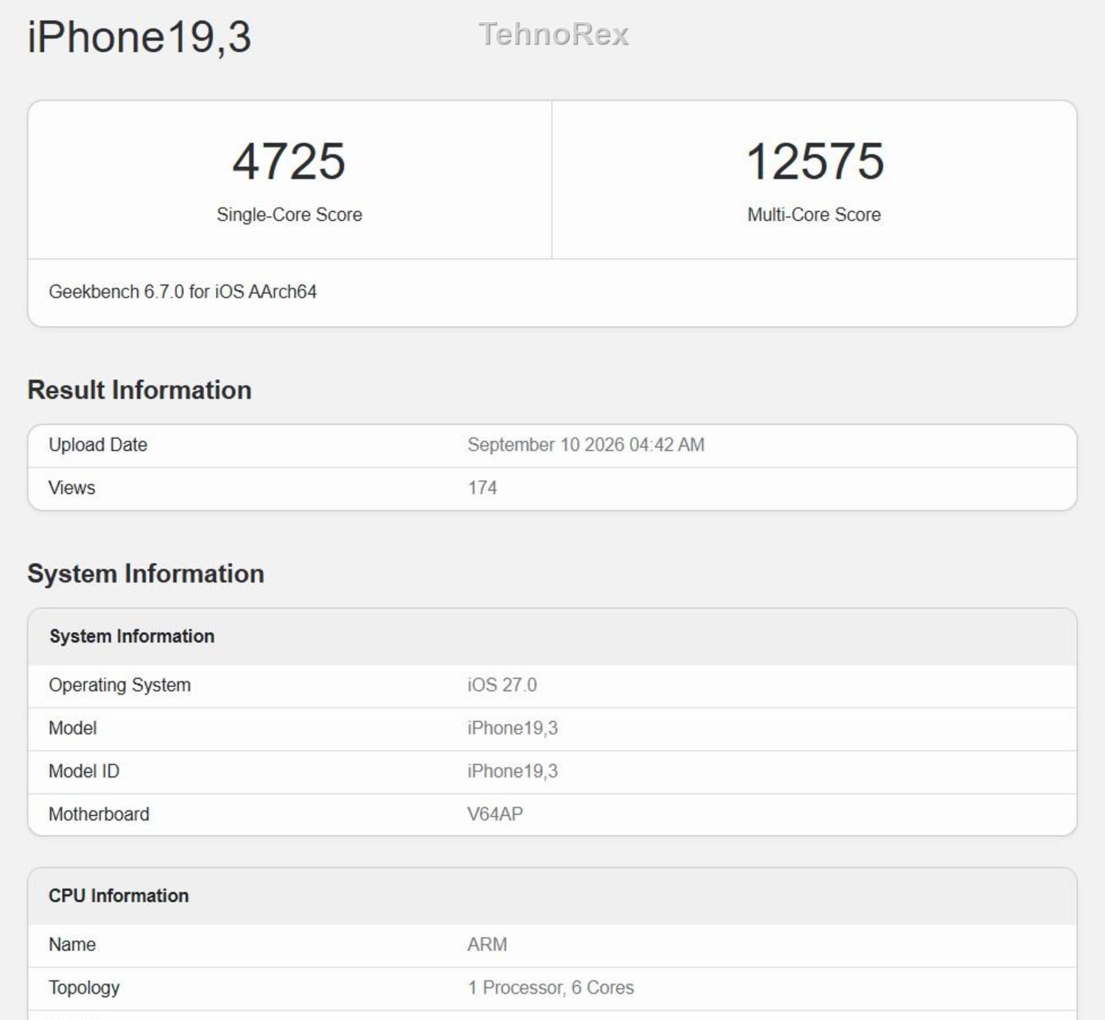 Чип A20 Pro в iPhone 18 Pro обошёл всё на рынке в однопотоке: первые тесты