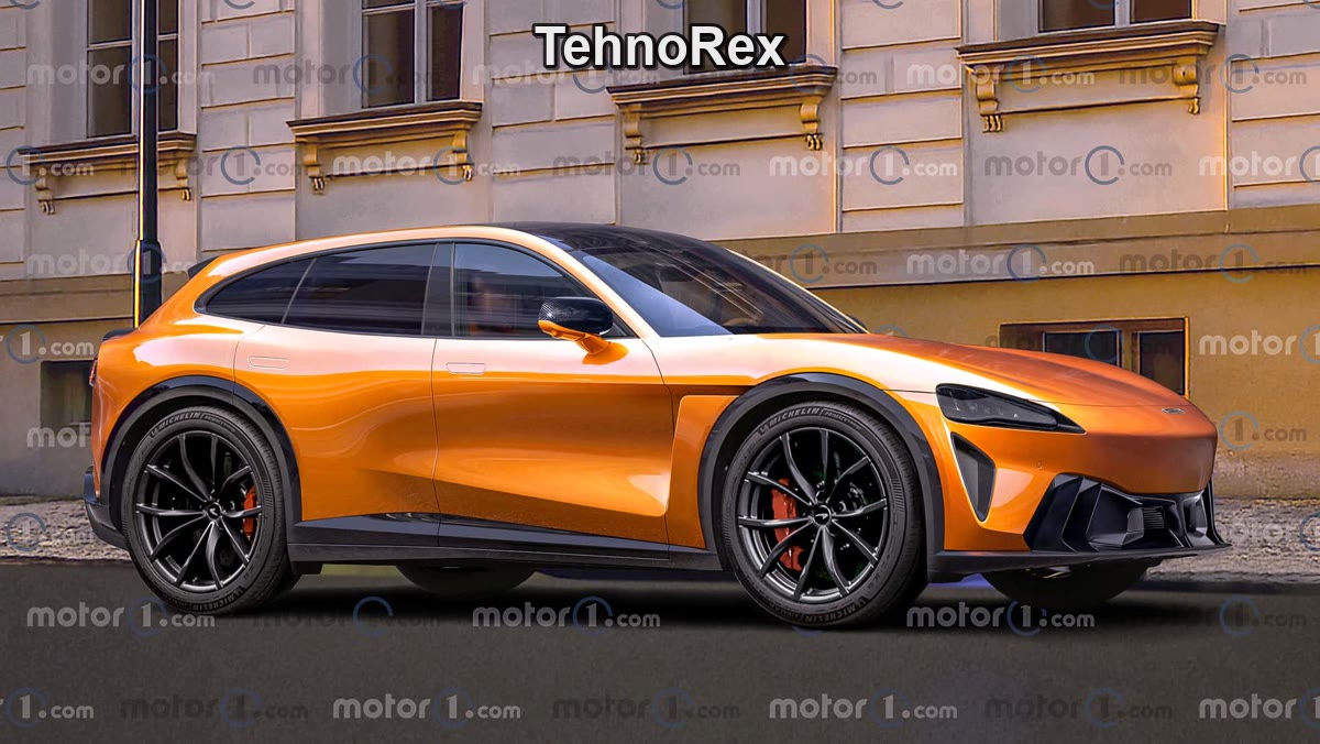 McLaren в камуфляже на зимних испытаниях, вид спереди