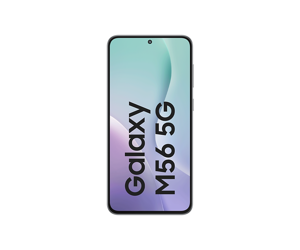 Samsung Galaxy M56 5G: задняя панель в чёрном цвете