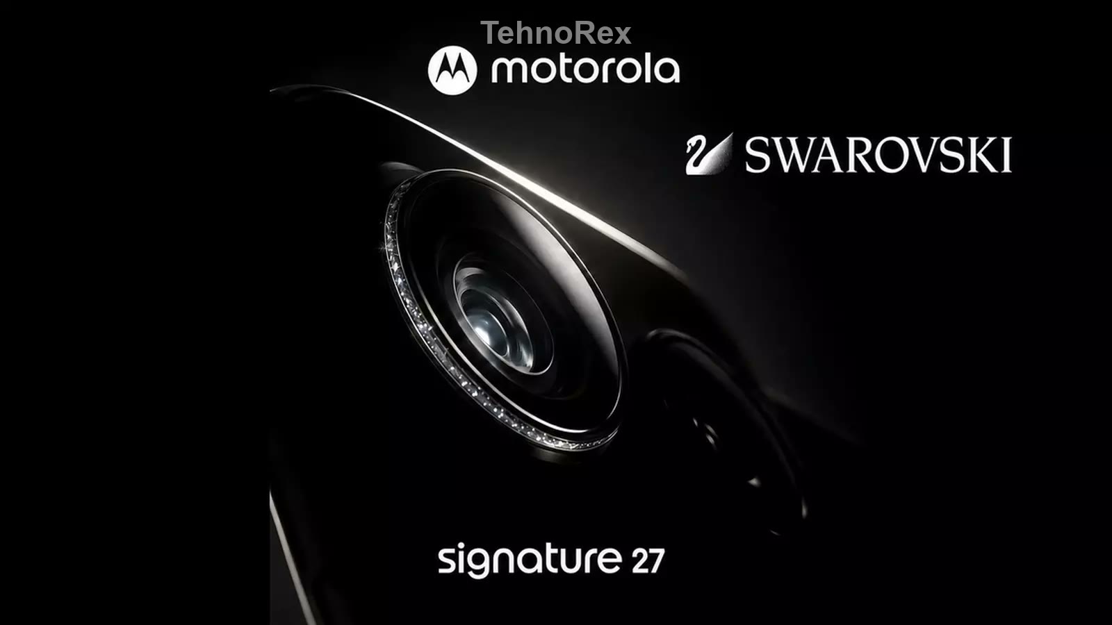 Motorola показала Signature 27: тизер флагмана с кристаллами Swarovski