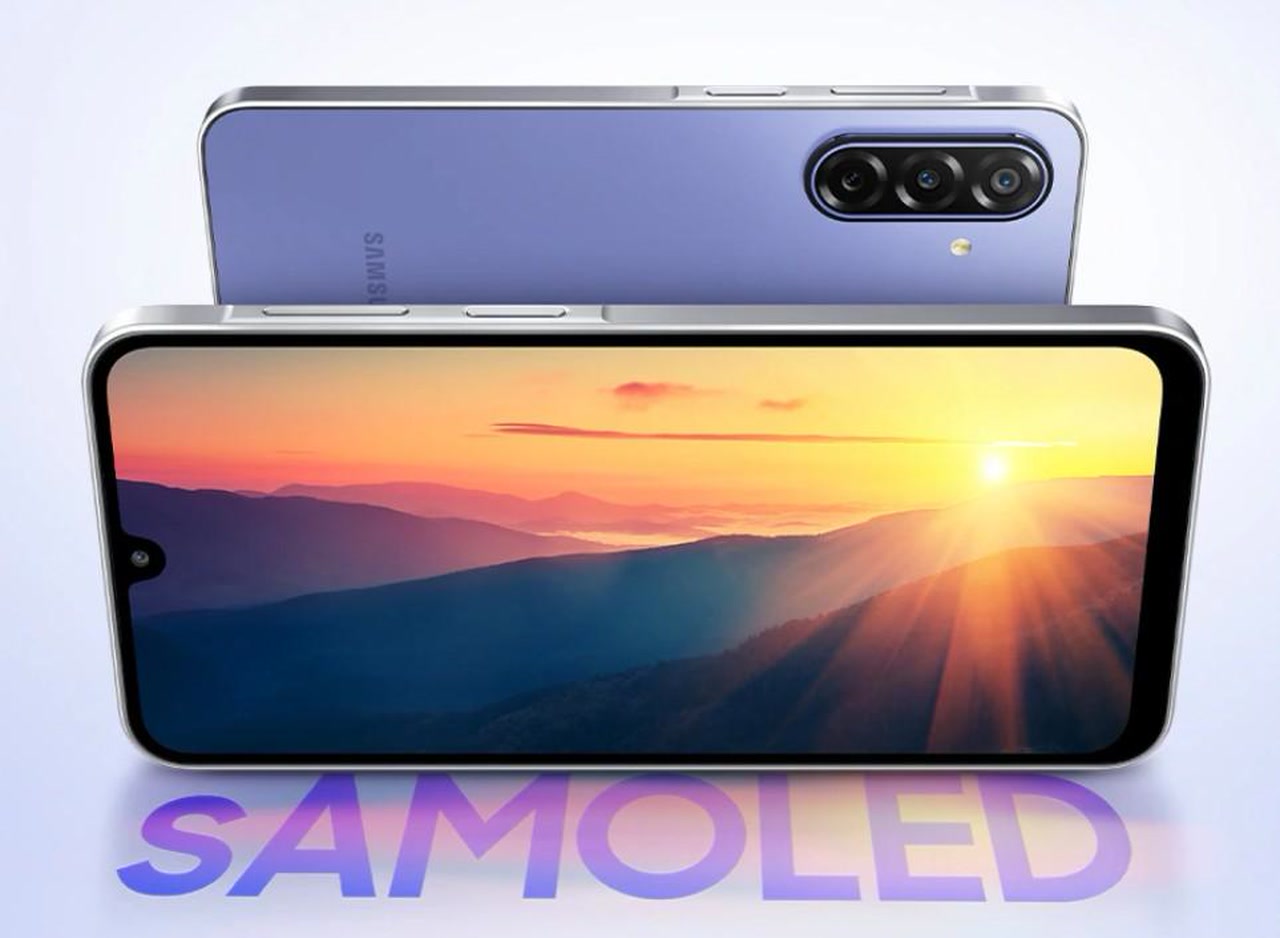Samsung Galaxy F70 5G: смартфон в двух цветах