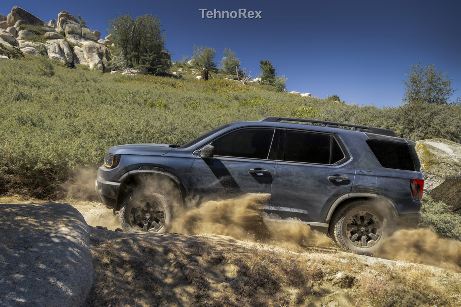 Honda Passport TrailSport 2027: боковой профиль