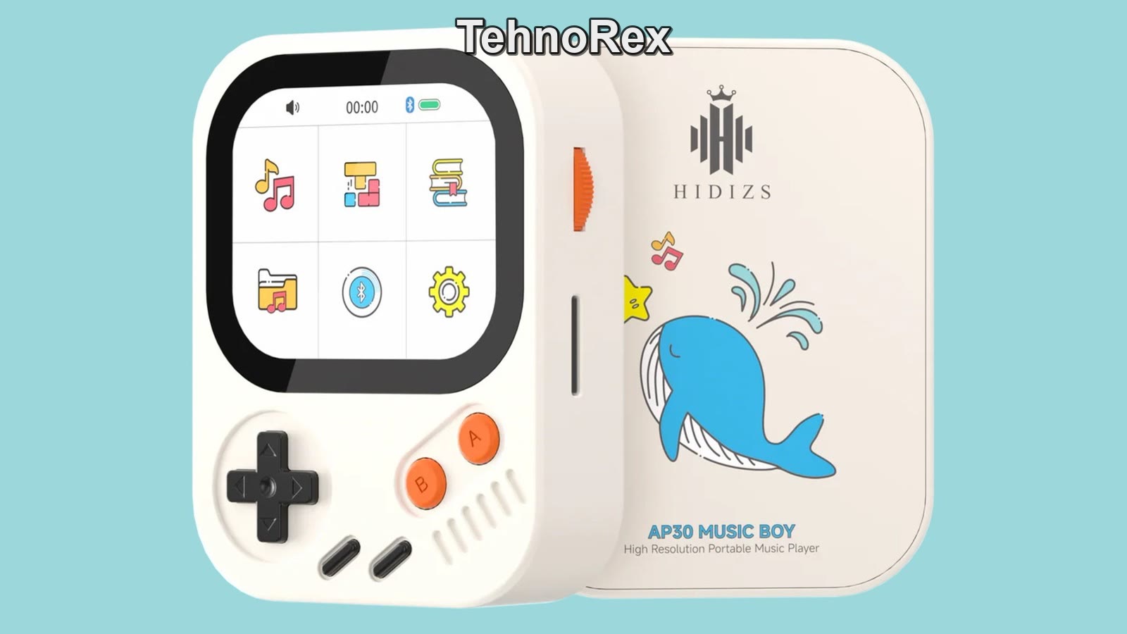 HIDIZS AP30 Music Boy собрал $504 тыс. Game Boy снаружи, ЦАП внутри