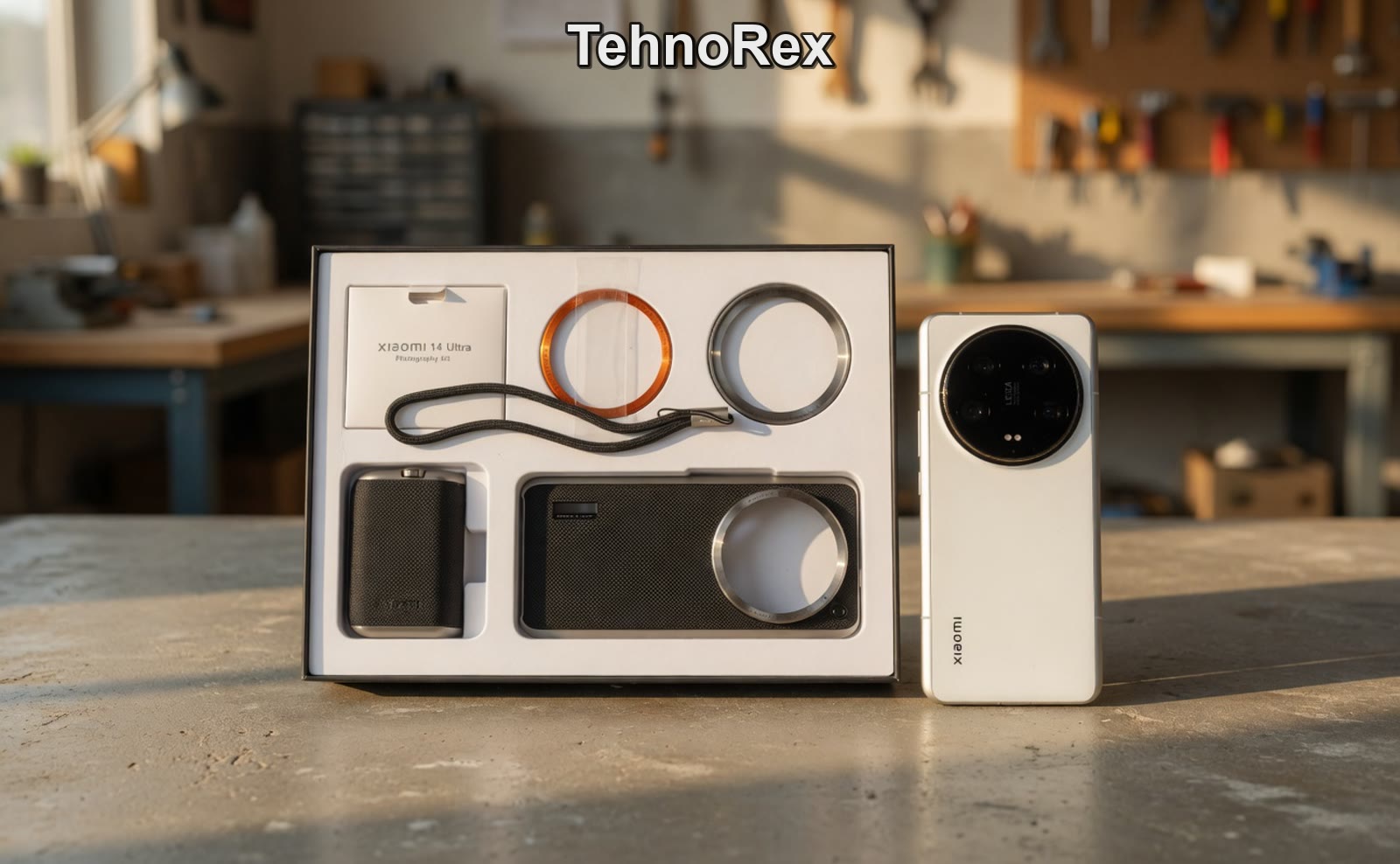 Комплект аксессуаров Xiaomi 14 Ultra в коробке