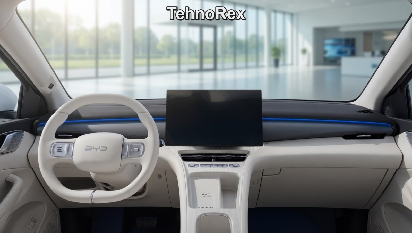 Интерьер BYD Seagull второго поколения