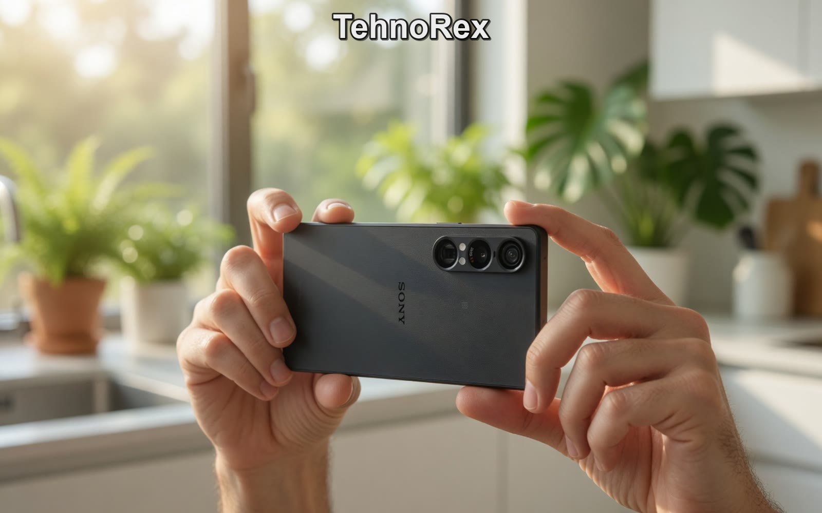 Sony Xperia 1 VII в руках